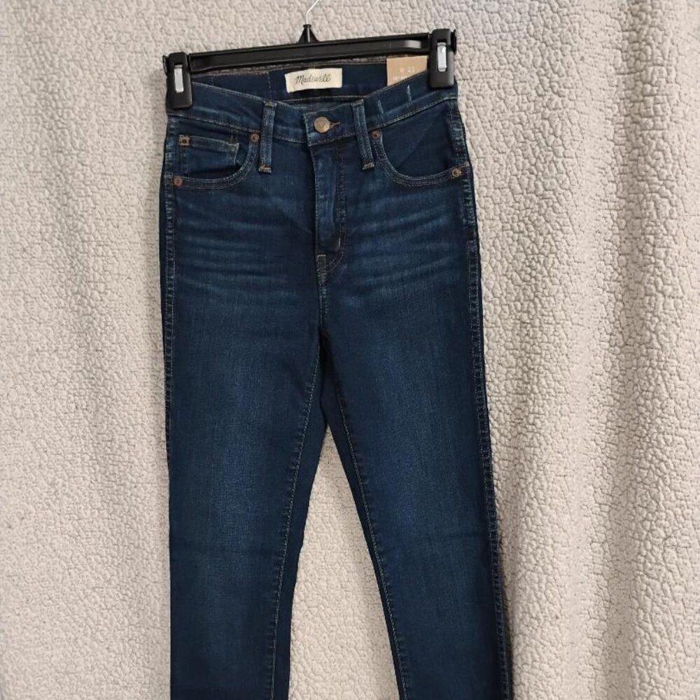 Madewell Dark Indigo Skinny Jeans